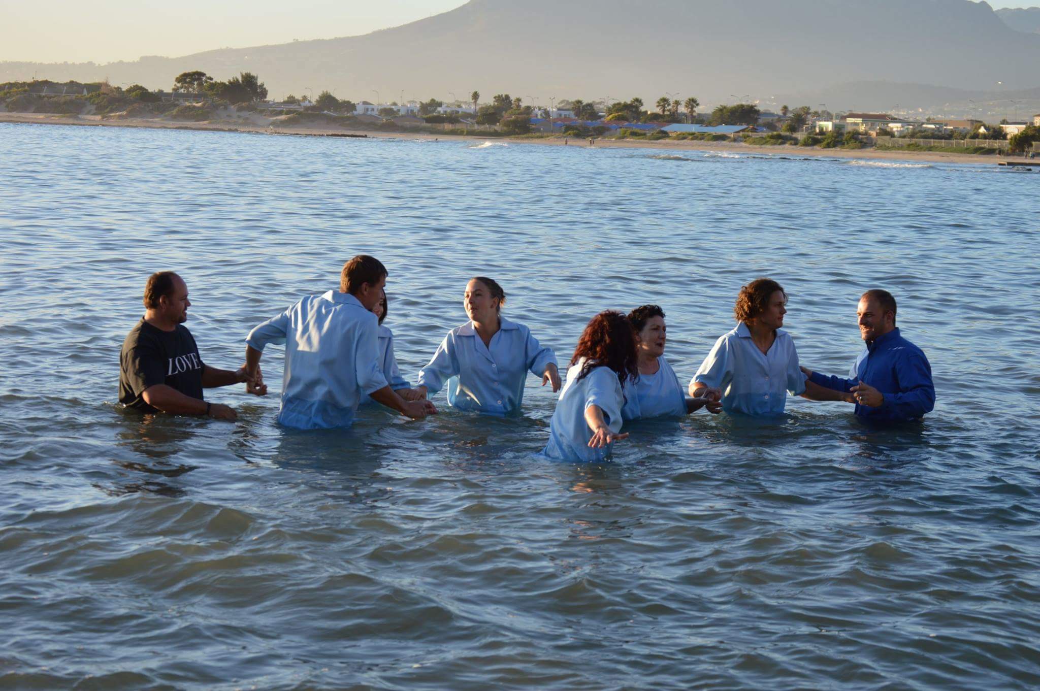 AFM Helderberg Baptism at Gordon's Bay